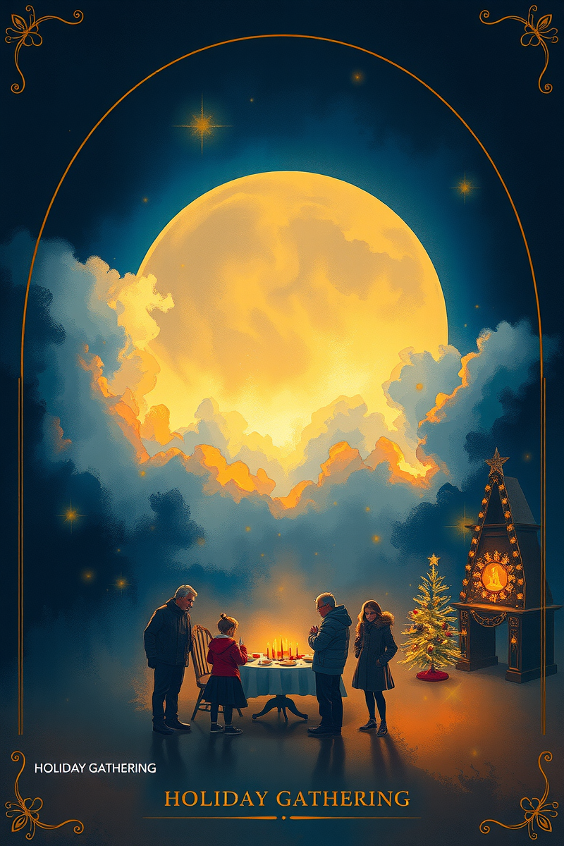 Late for a Holiday Gathering