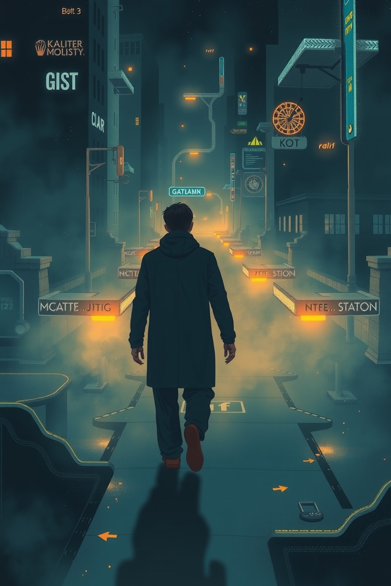 Lost in a City After Taking the Wrong Door