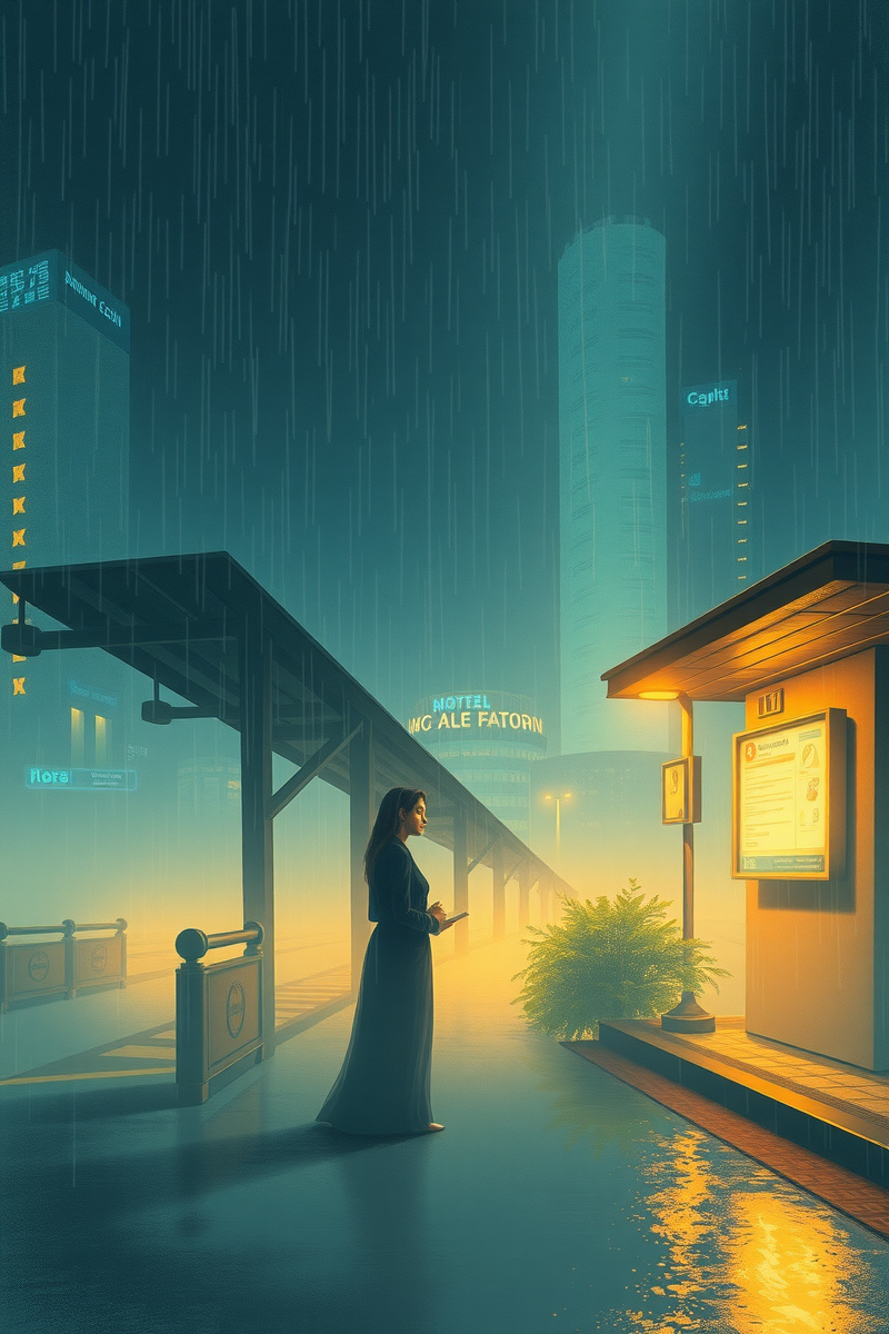 Lost in a Hotel During Rain