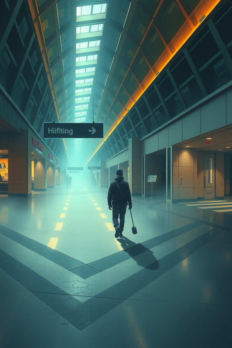 Lost in a Mall After Taking the Wrong Door