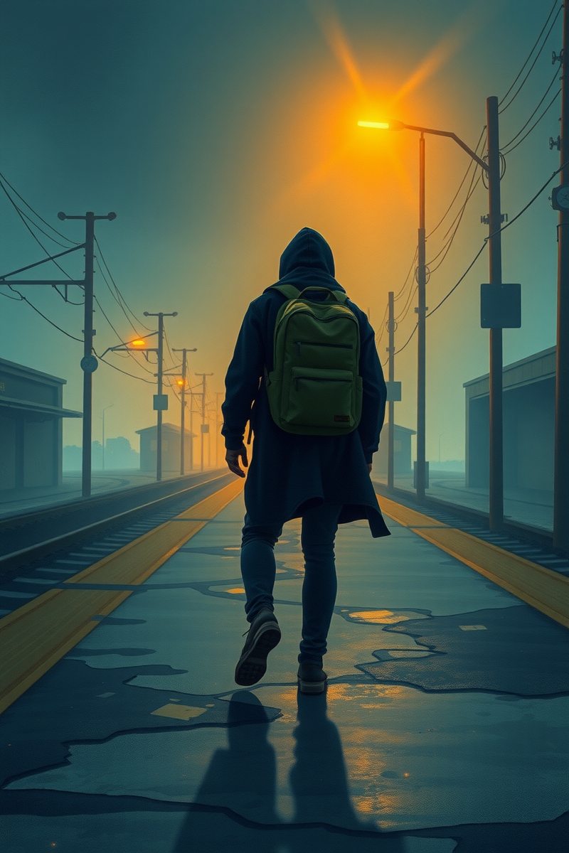 Lost in a School While Late