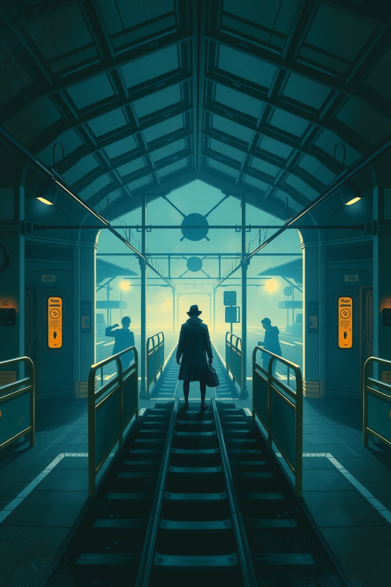 Lost in a Train Station While Late