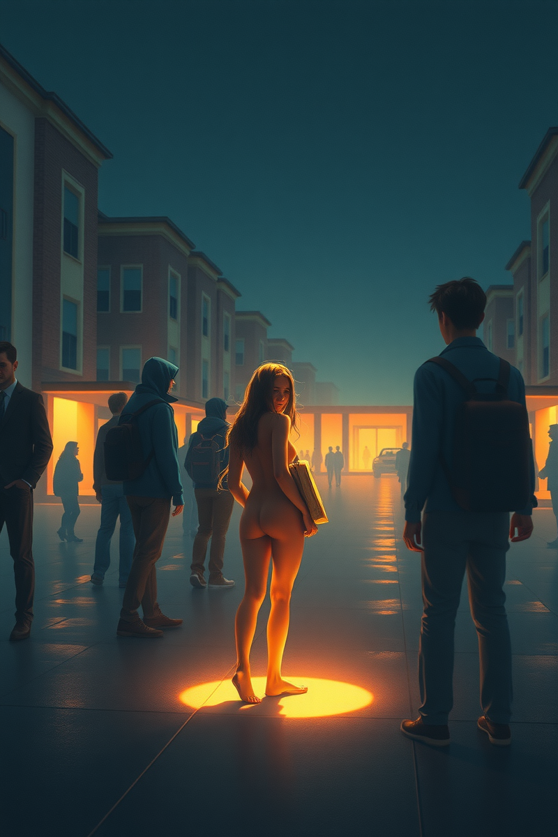 Naked at School And Waking Embarrassed