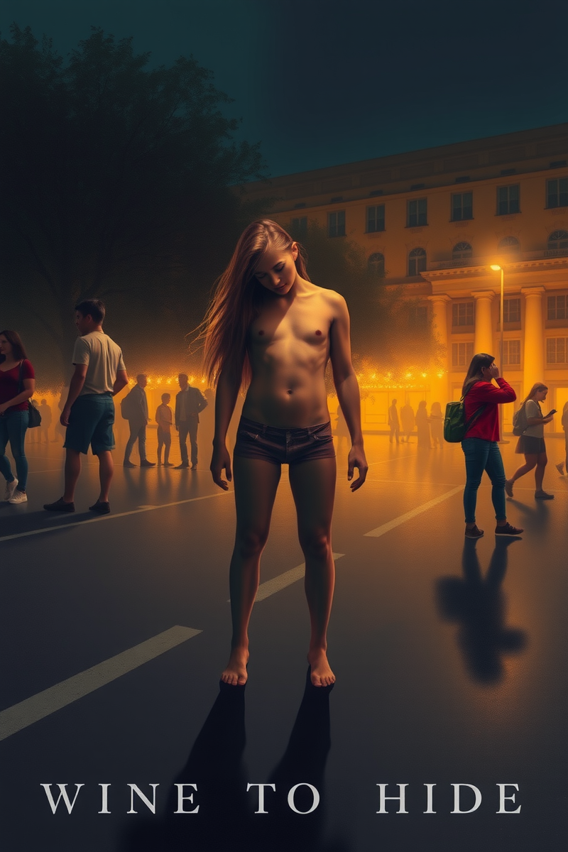 Naked at School While Trying to Hide