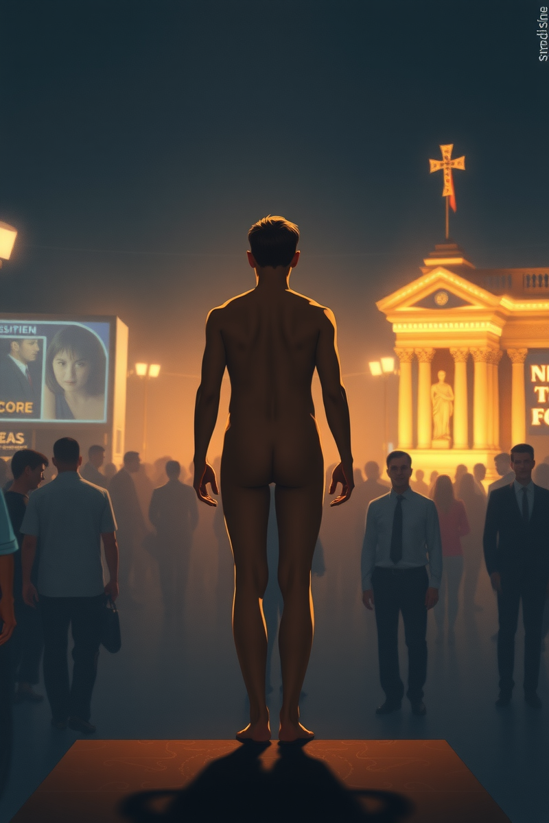 Naked in a Crowd At a Formal Event