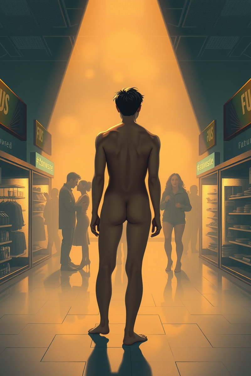 Naked in a Store And No One Notices
