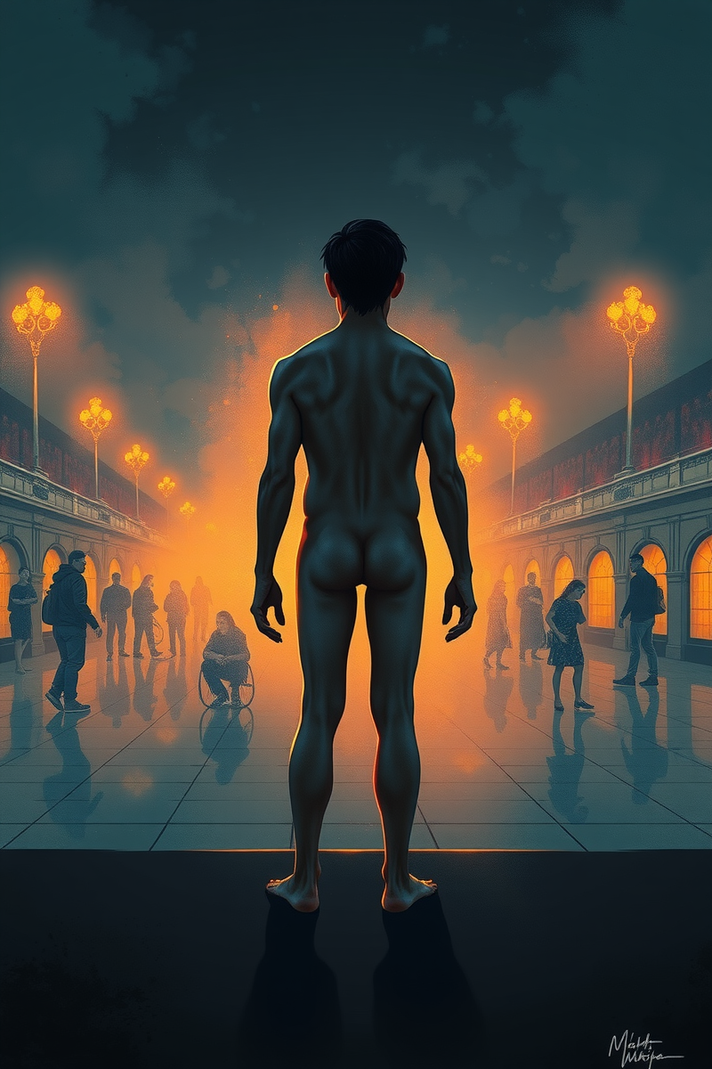 Naked on Stage With Intense Shame