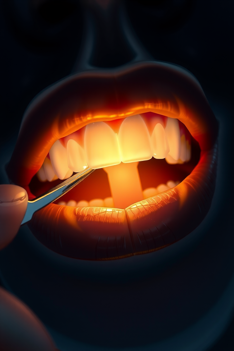Pulling Out a Tooth Before a Date