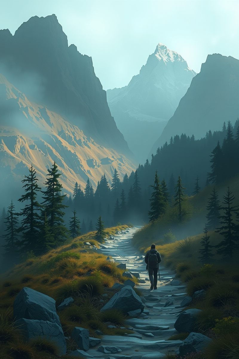 Recurring Dream of a Mountain Path