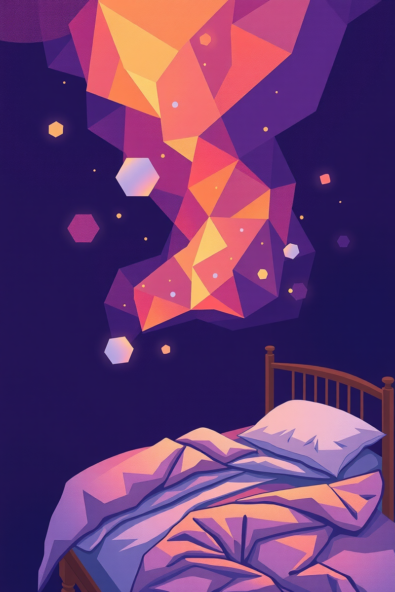 Sleep-Transition Dream of Floating Above Bed