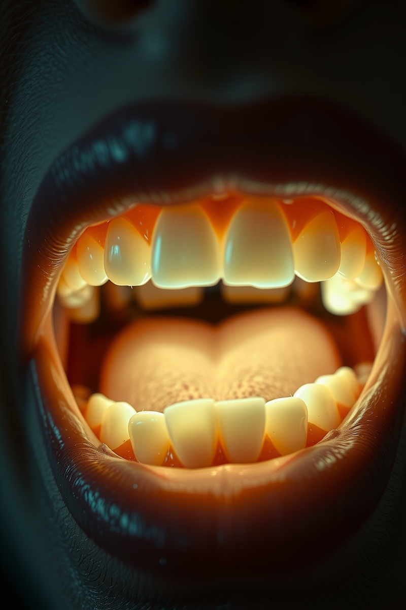 Spitting Out Teeth In Public