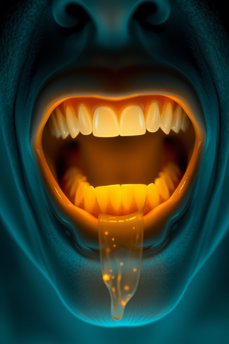 Spitting Out Teeth With Shame