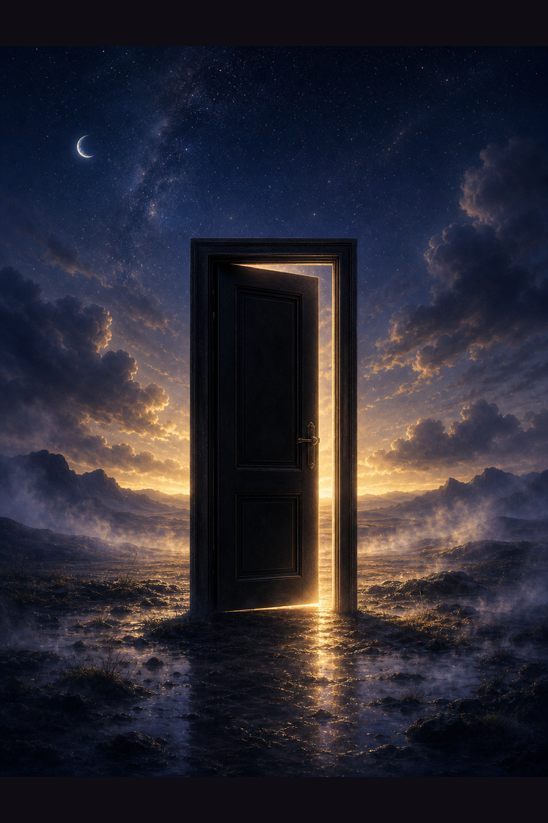 Summoning A Black Door in a Lucid Dream