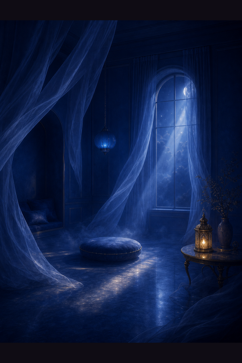 Summoning A Blue Room in a Lucid Dream