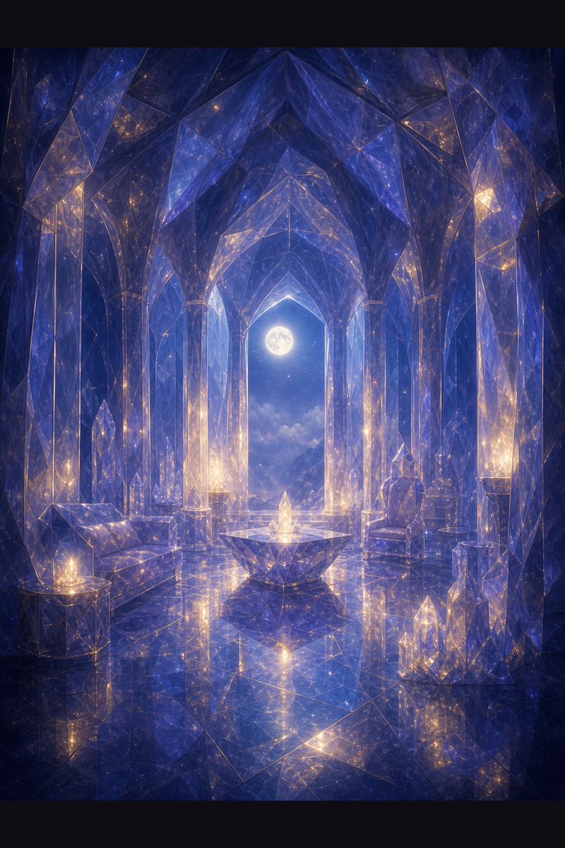 Summoning A Crystal Room in a Lucid Dream