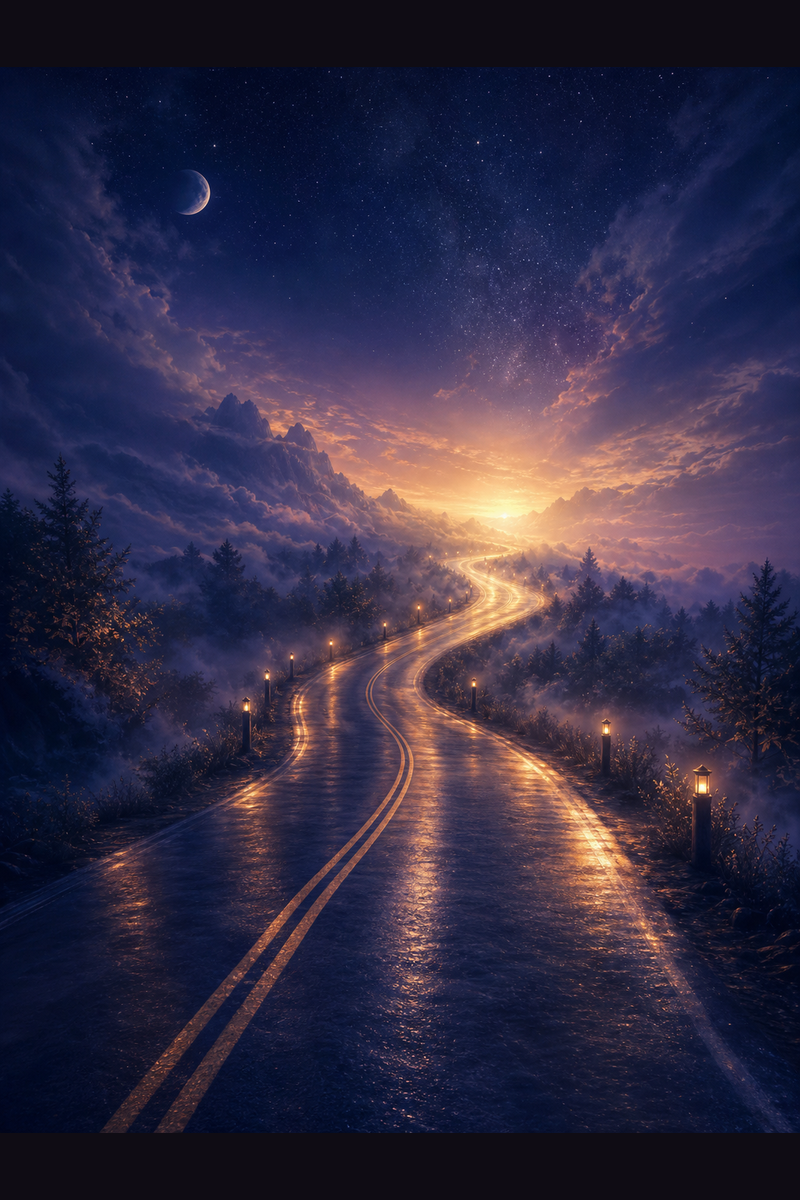 Summoning A Road in a Lucid Dream