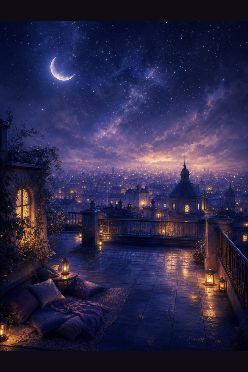 Summoning A Rooftop in a Lucid Dream