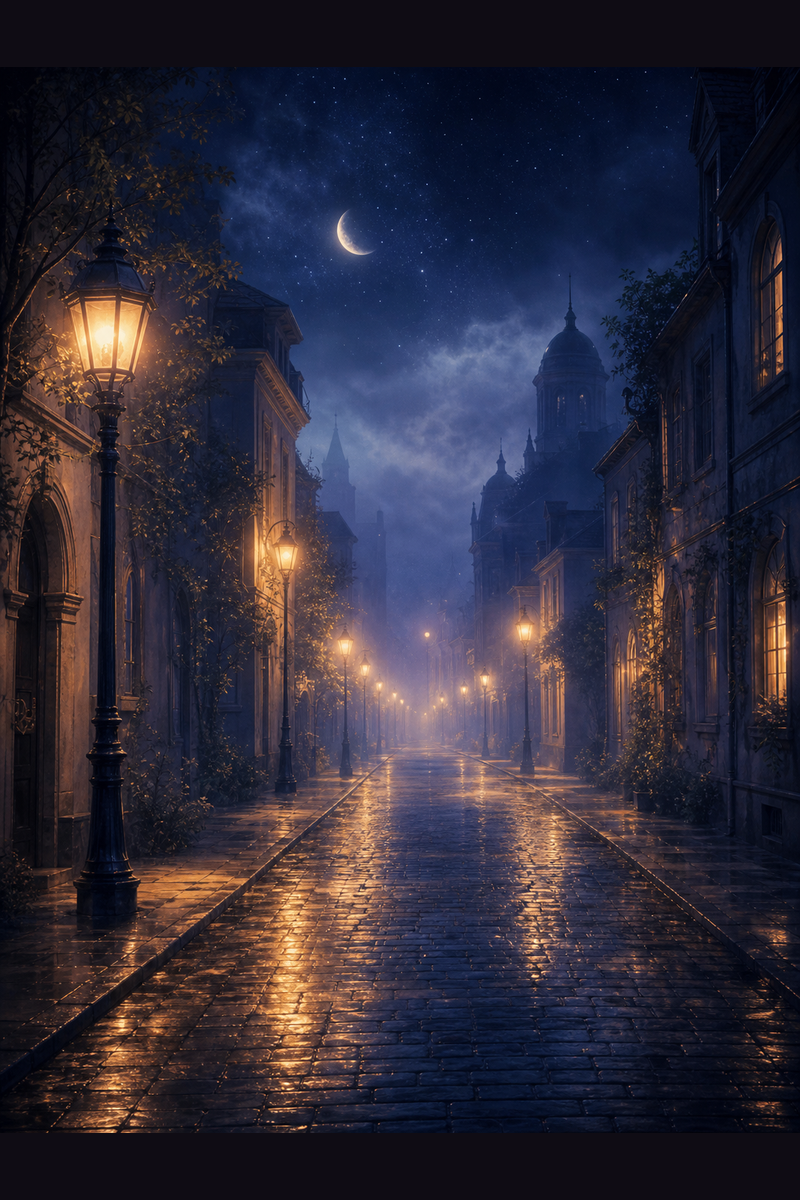 Summoning A Silent Street in a Lucid Dream