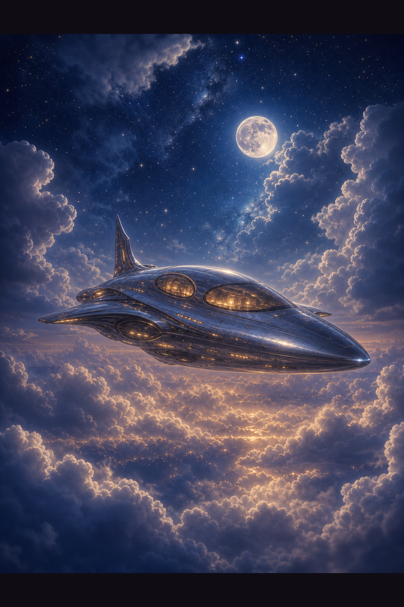 Summoning A Spaceship in a Lucid Dream