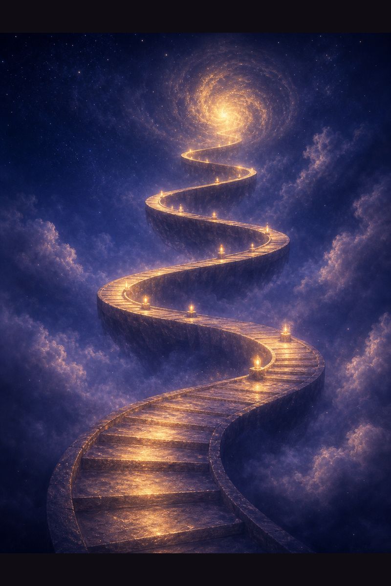 Summoning A Spiral Path in a Lucid Dream