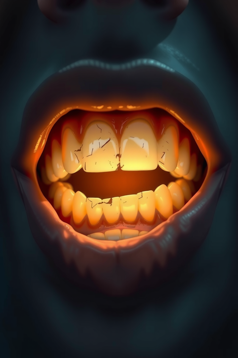 Teeth Crumbling After an Argument