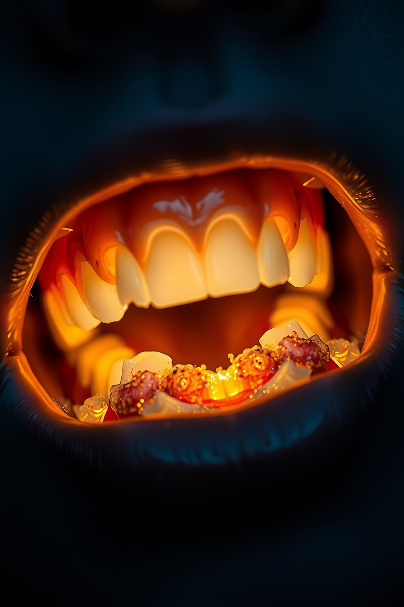 Teeth Crumbling And No One Notices