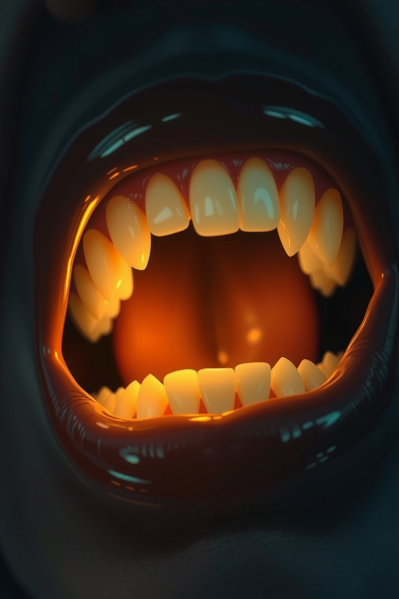 Teeth Growing Too Long In Public