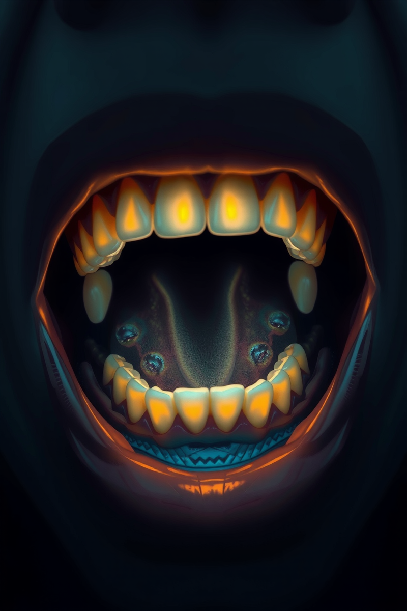 Teeth Turning Black And No One Notices