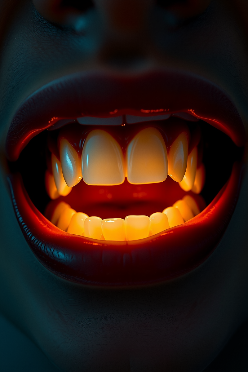 Teeth Turning Black Before a Date