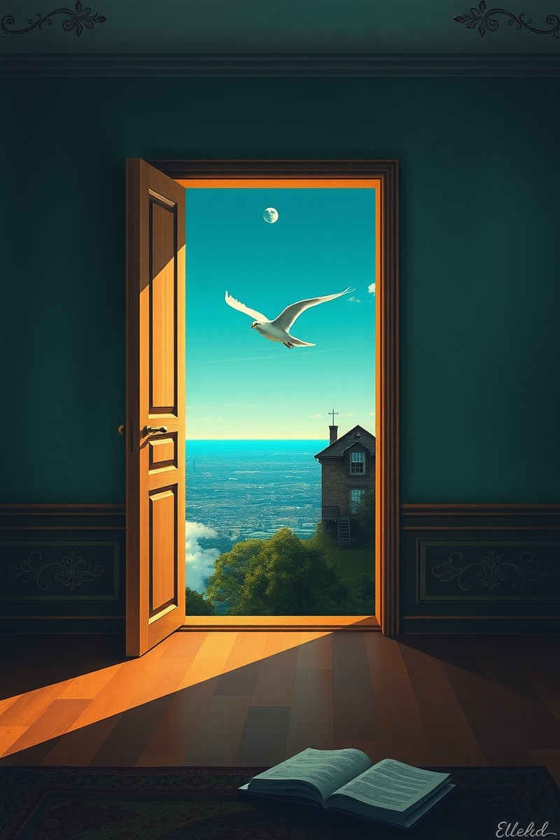 The dream did not have a plot, only a scene — A Bird Made Of Glass In A City Folded Like Paper