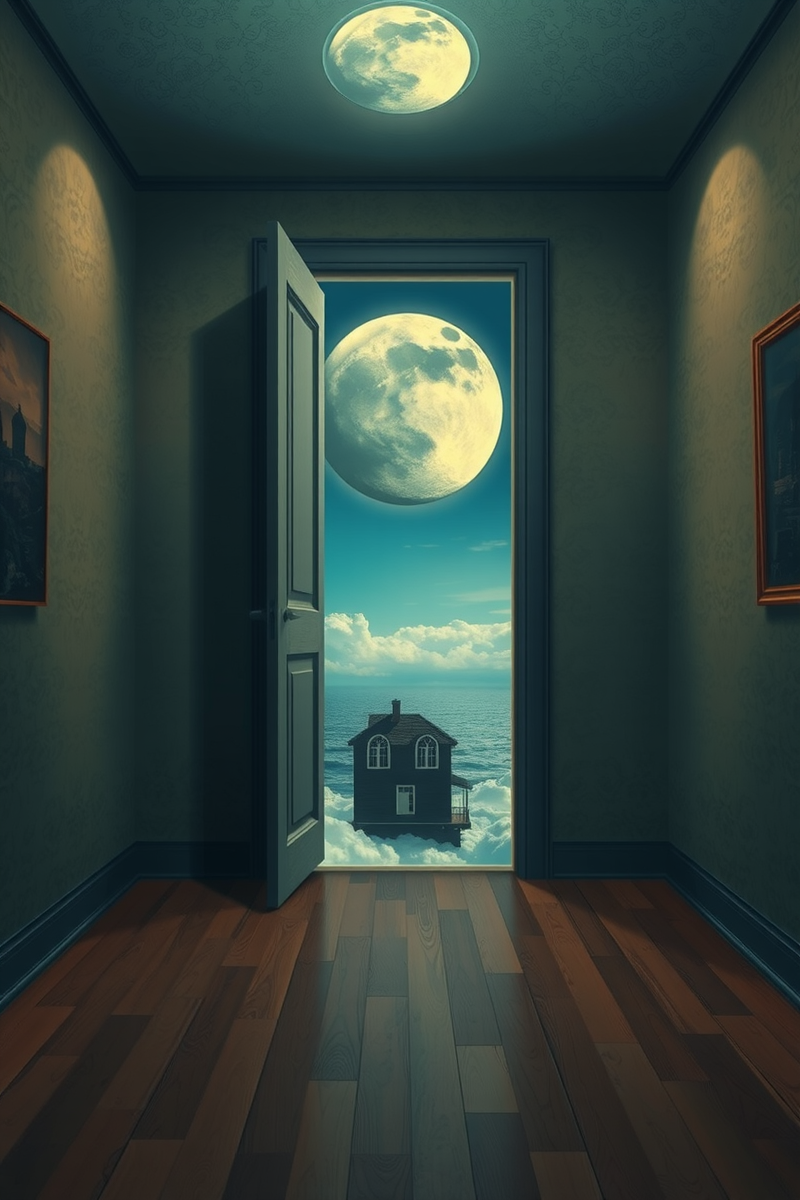 The dream did not have a plot, only a scene — A Moon Inside A Bowl Inside A Silent Museum