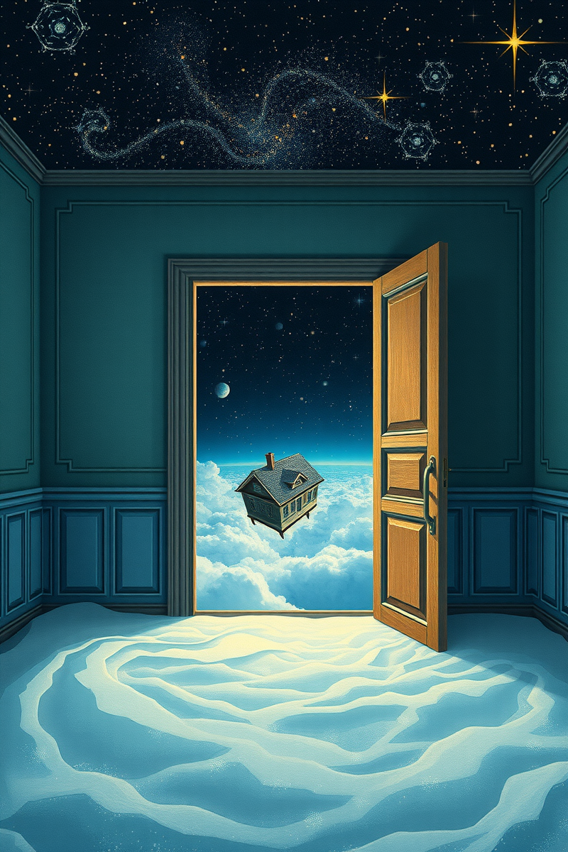 The dream did not have a plot, only a scene — A Room Filled With Stars In A Kitchen Full Of Snow