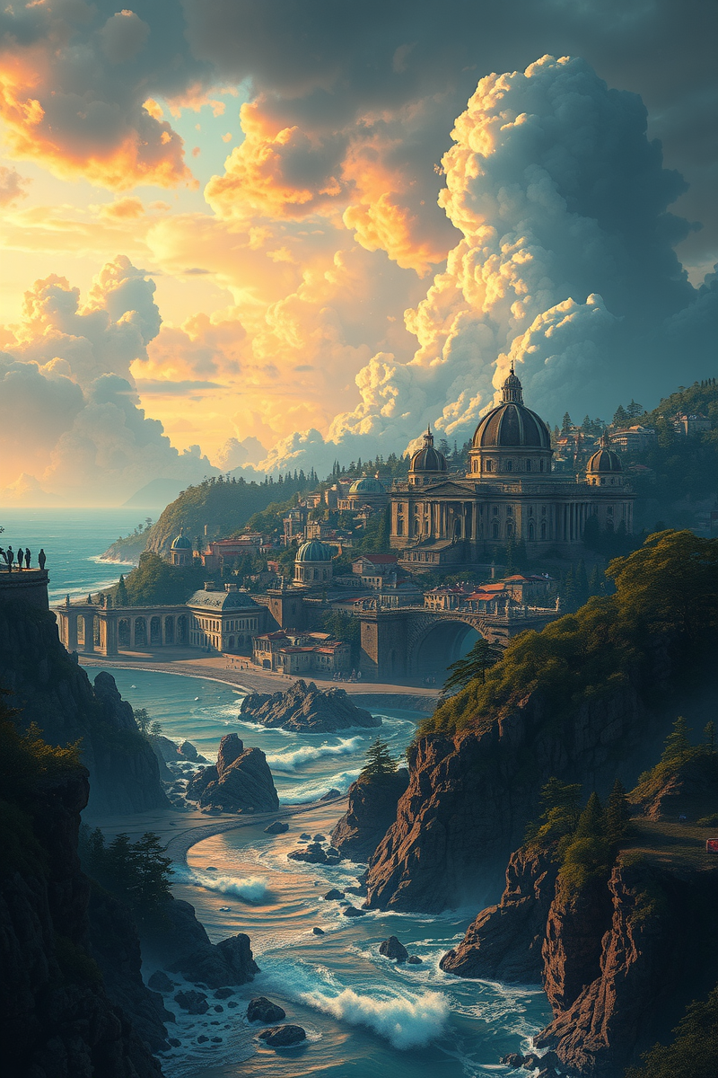 The dream lasted so long that it felt like a whole day had pas — A Book That Wrote Itself A Coastal City