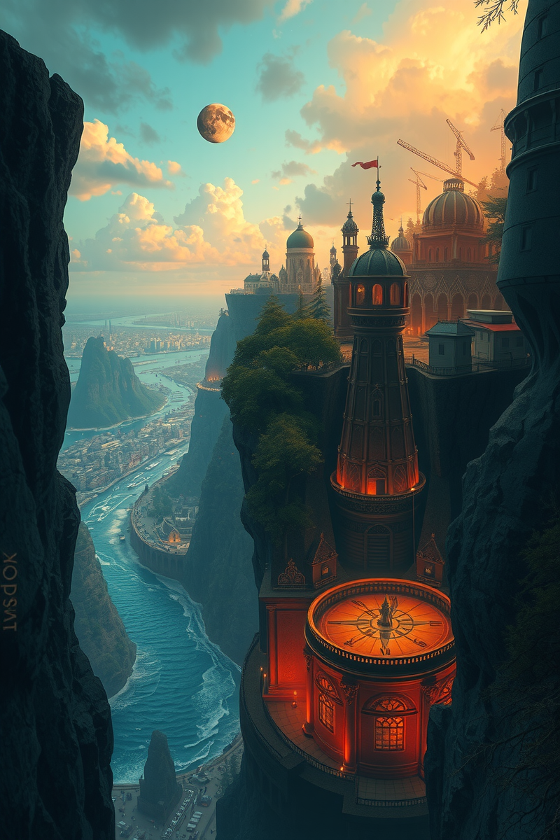 The dream lasted so long that it felt like a whole day had pas — A Compass Spinning Slowly A Hospital That Became A Theater