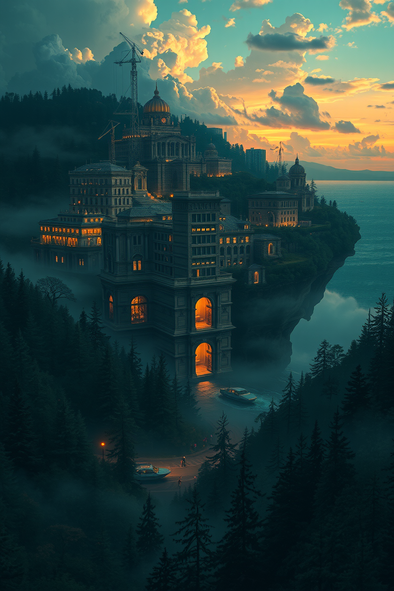 The dream lasted so long that it felt like a whole day had pas — A Passport With No Photo A Forest With Doors