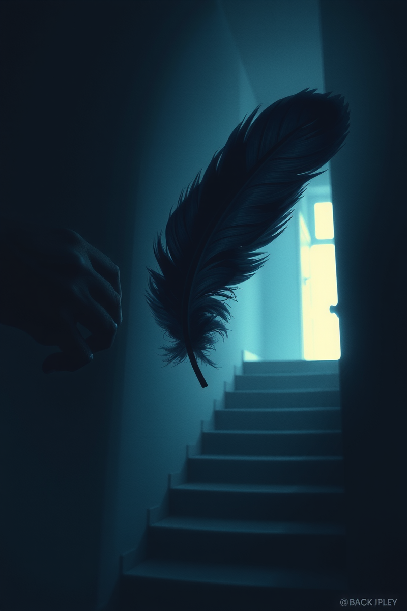 There was only one image — A Black Feather A Library Aisle