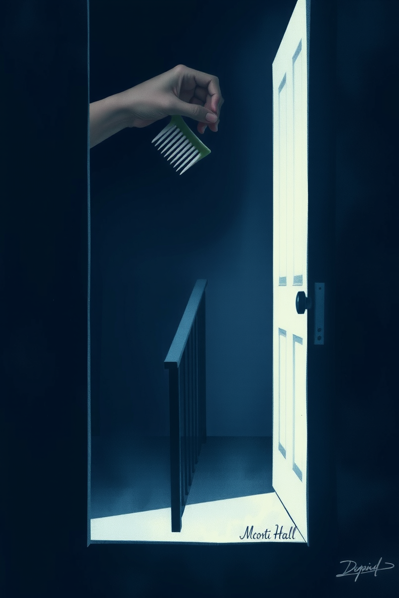 There was only one image — A Broken Comb A Dark Stairwell