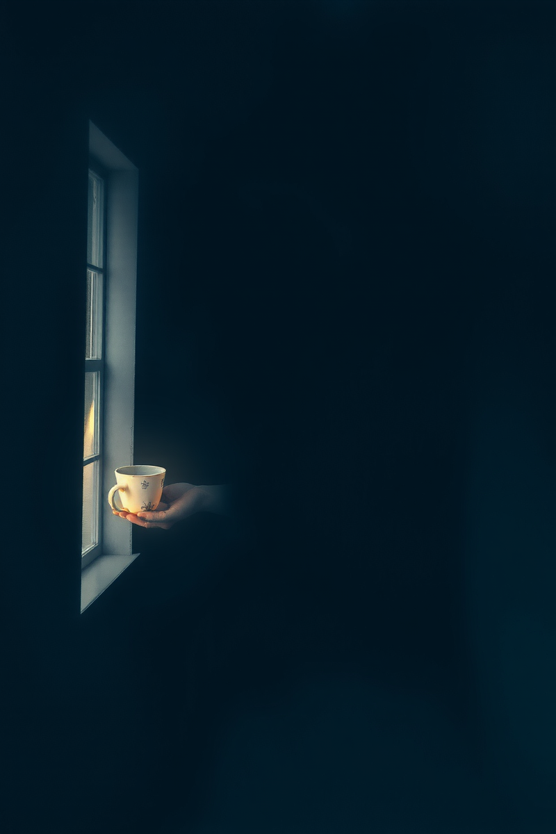 There was only one image — A Glowing Cup A Windowless Room