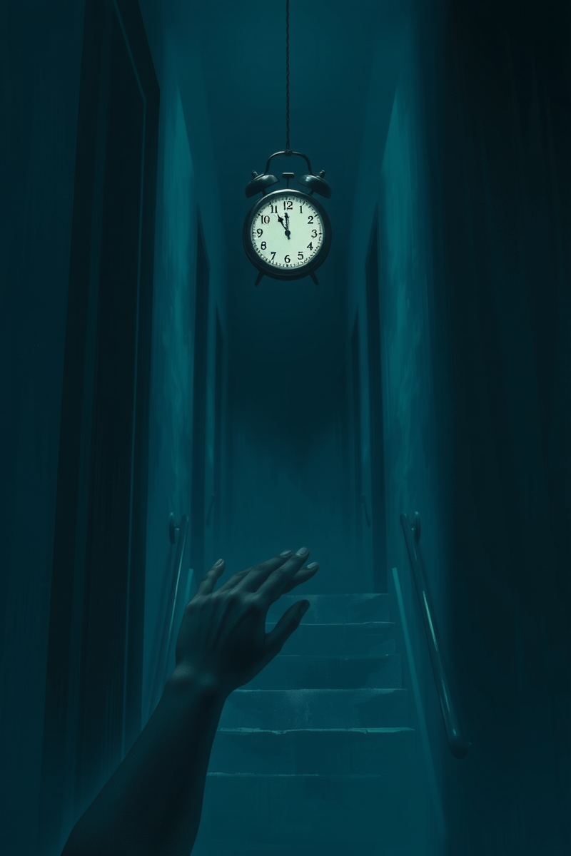 There was only one image — A Stopped Clock A Library Aisle