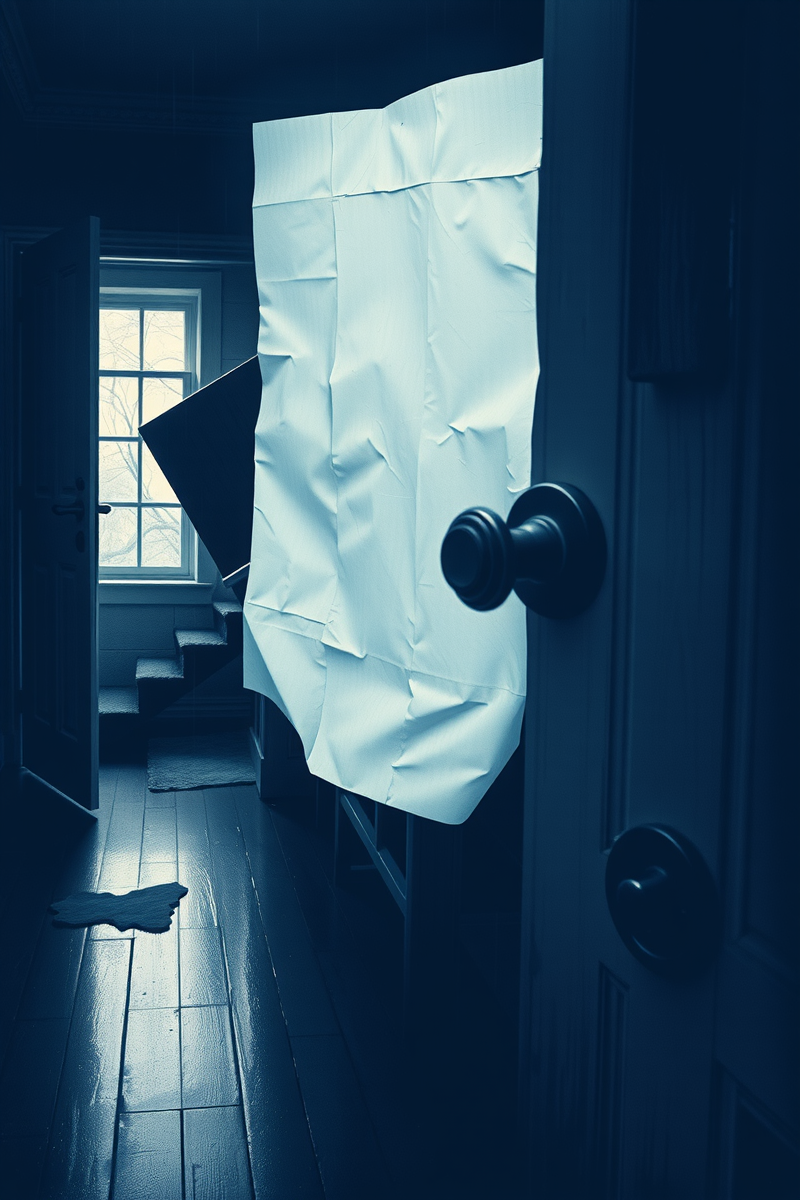 There was only one image — A Wet Letter A Windowless Room