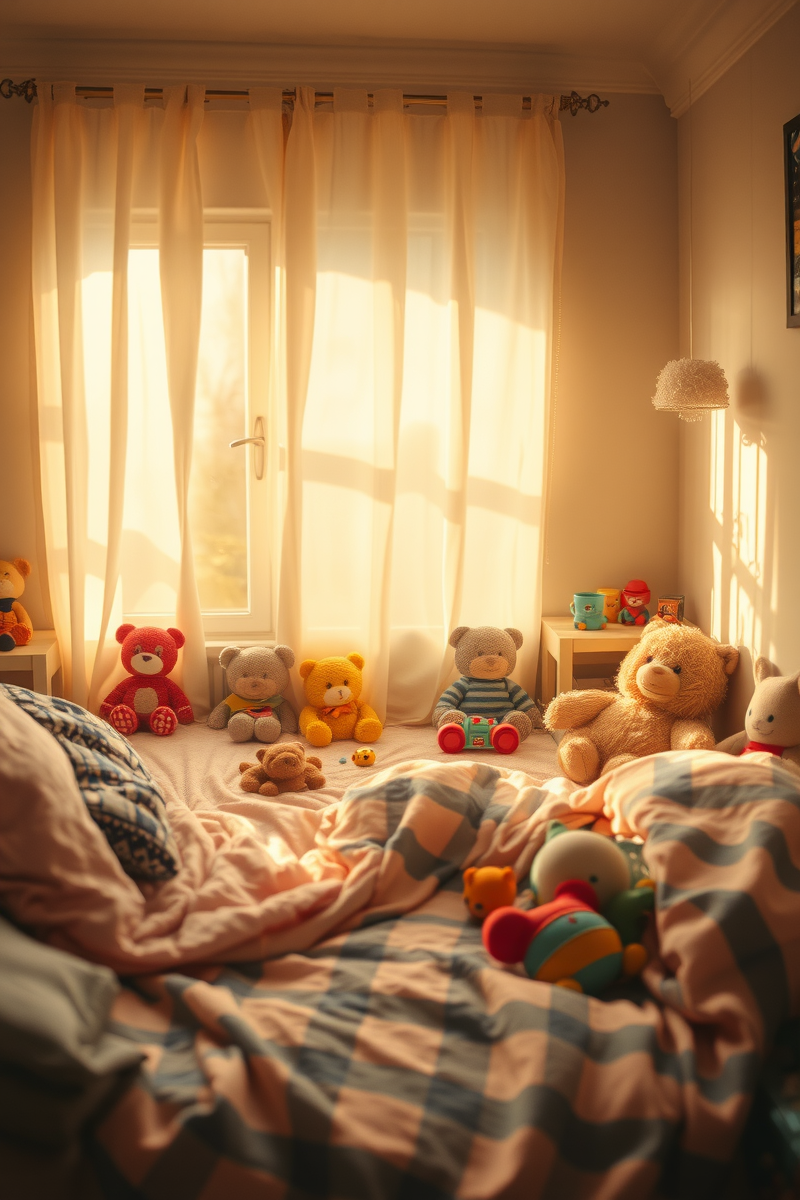 This is one of the first dreams I remember from childhood — A Blanket A Garden Full Of Toys