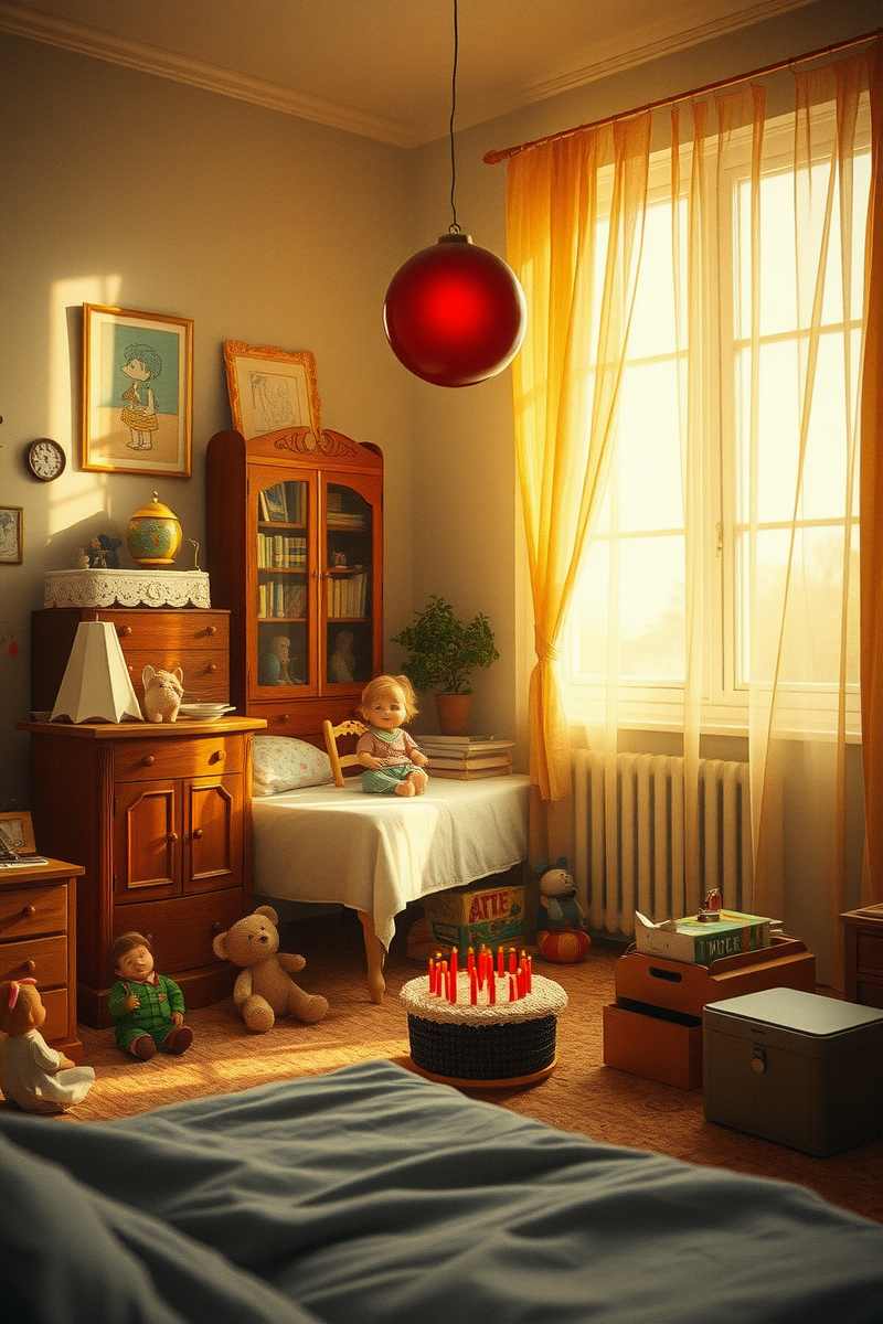 This is one of the first dreams I remember from childhood — A Red Ball A Birthday Party With No Guests