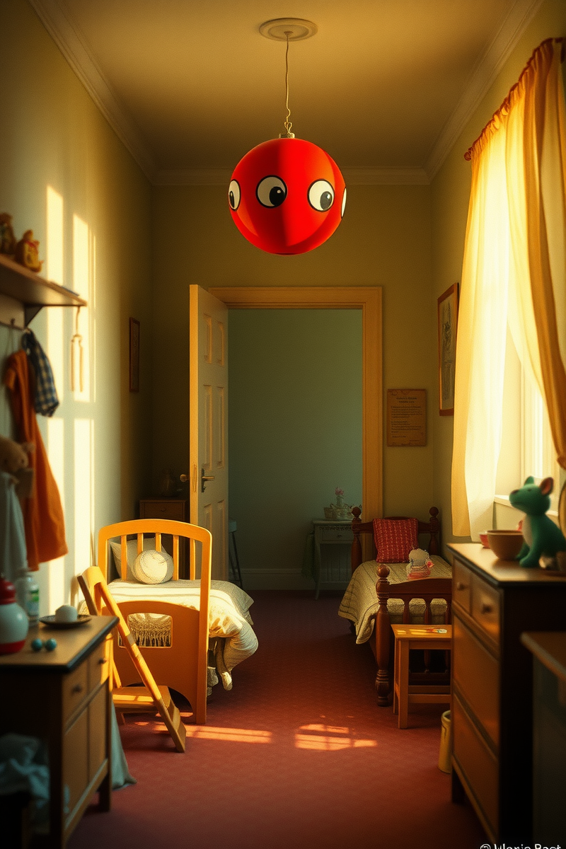 This is one of the first dreams I remember from childhood — A Red Ball A Hallway Too Tall For Me