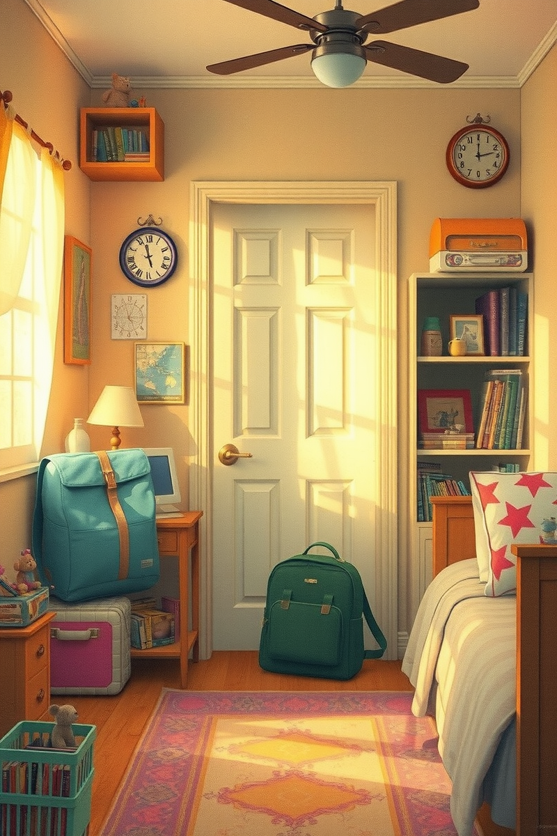 This is one of the first dreams I remember from childhood — A School Bag A Hallway Too Tall For Me