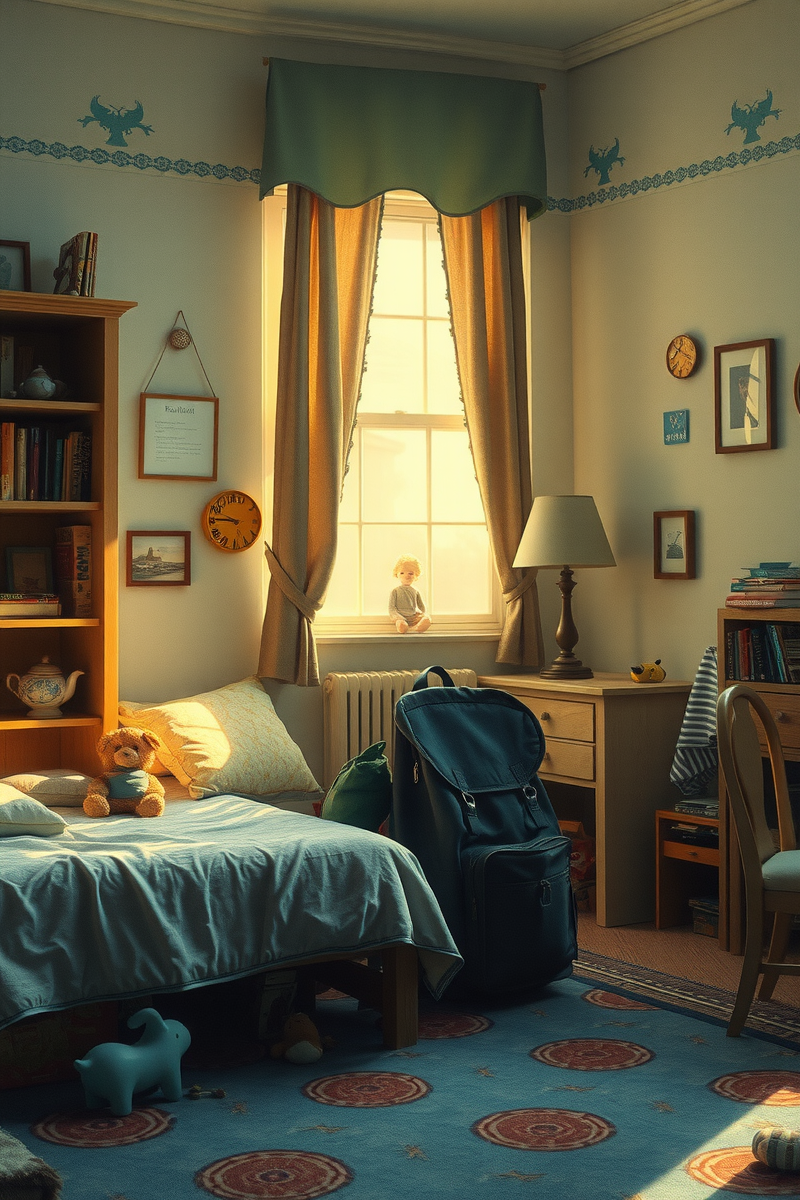 This is one of the first dreams I remember from childhood — A School Bag My Childhood Bedroom