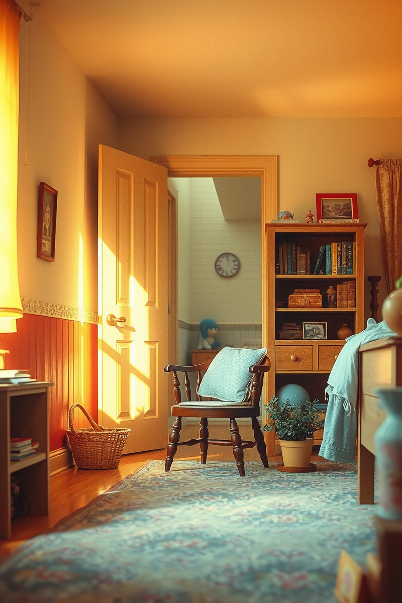 This is one of the first dreams I remember from childhood — A Wooden Chair A Hallway Too Tall For Me
