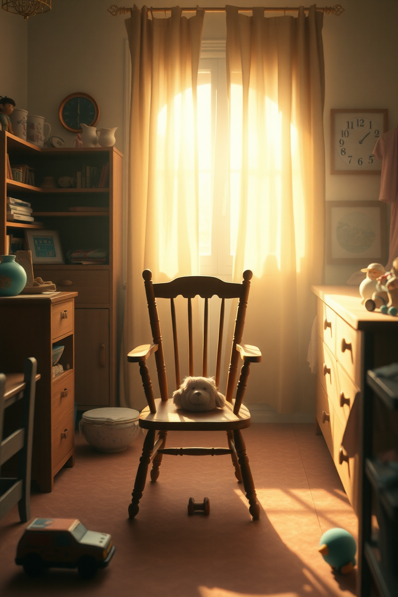 This is one of the first dreams I remember from childhood — A Wooden Chair The Old Kitchen