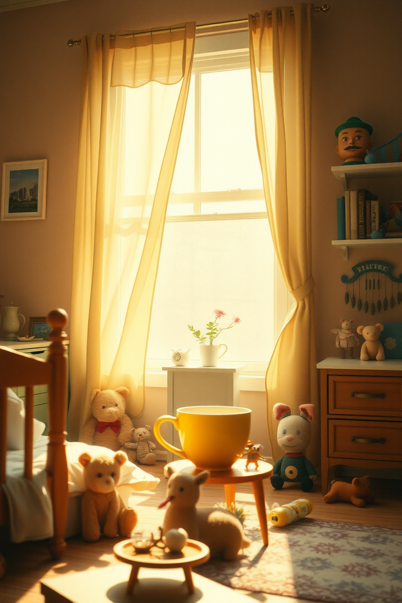 This is one of the first dreams I remember from childhood — A Yellow Cup A Garden Full Of Toys