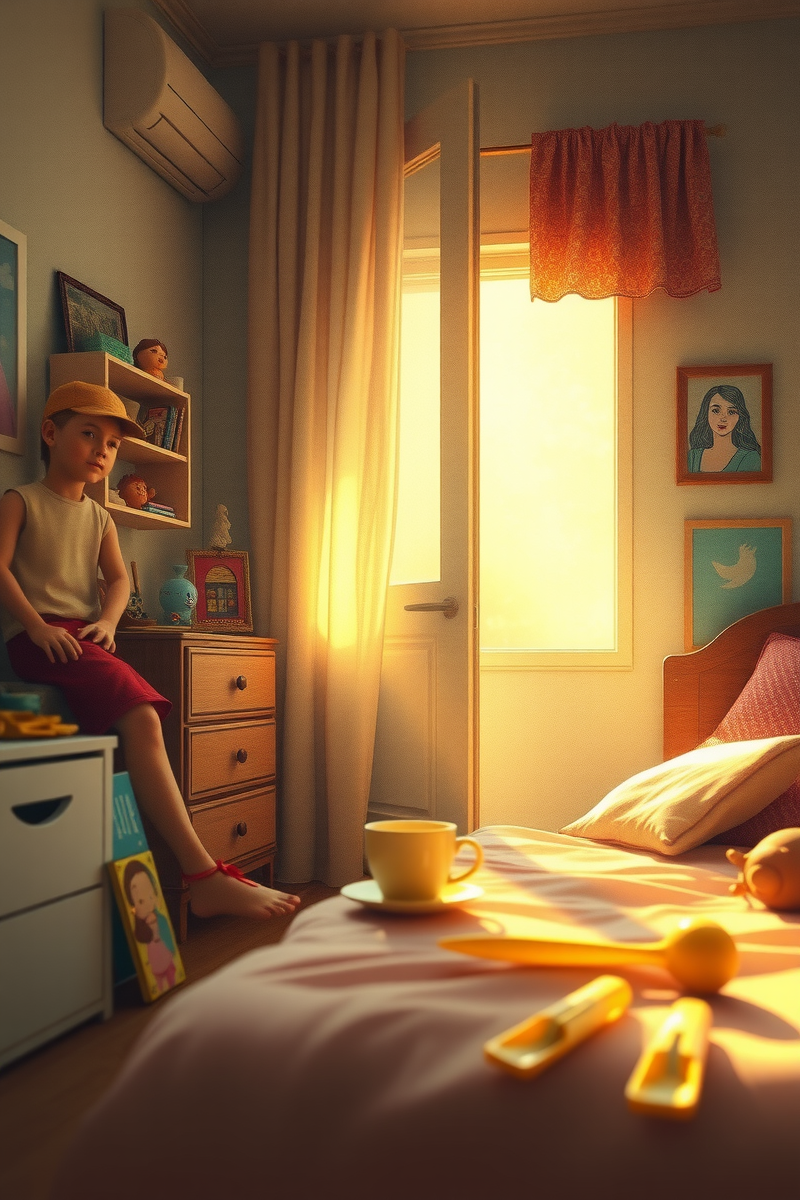 This is one of the first dreams I remember from childhood — A Yellow Cup A Hallway Too Tall For Me