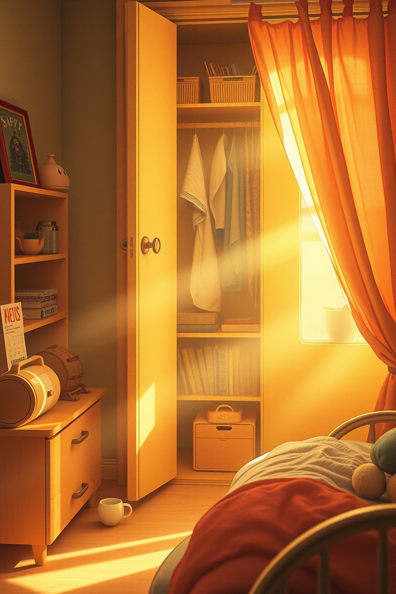 This is one of the first dreams I remember from childhood — A Yellow Cup A Room Behind The Closet
